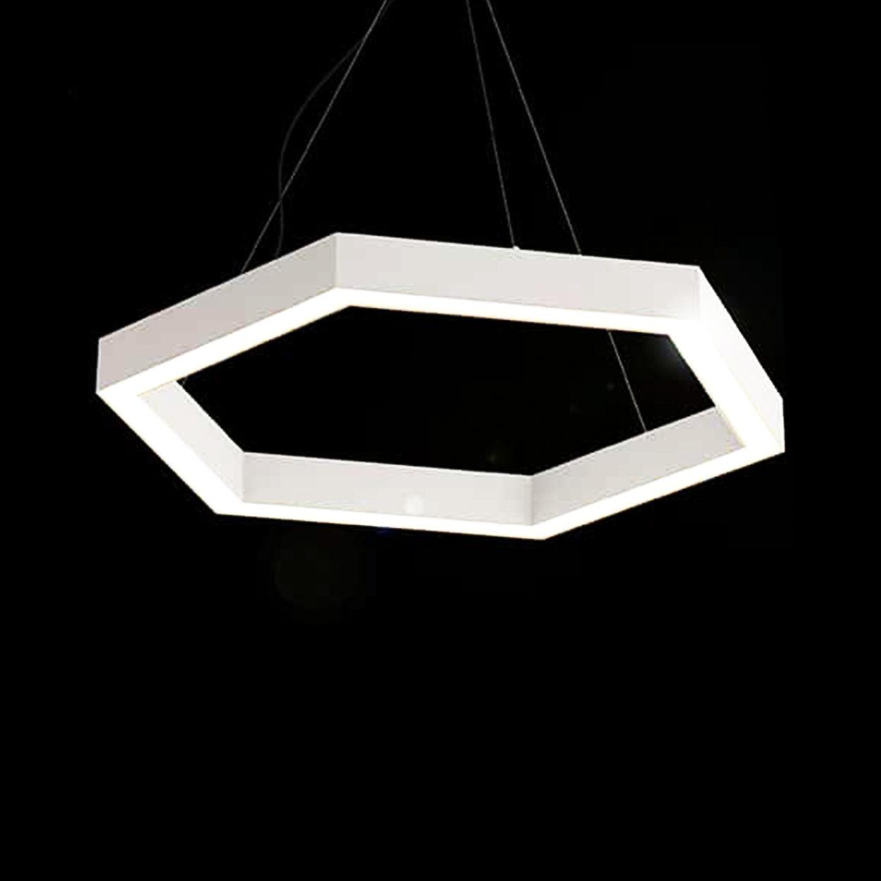 ANKUR GEOM HEXAGON LED PENDANT LIGHT at the lowest price in India.