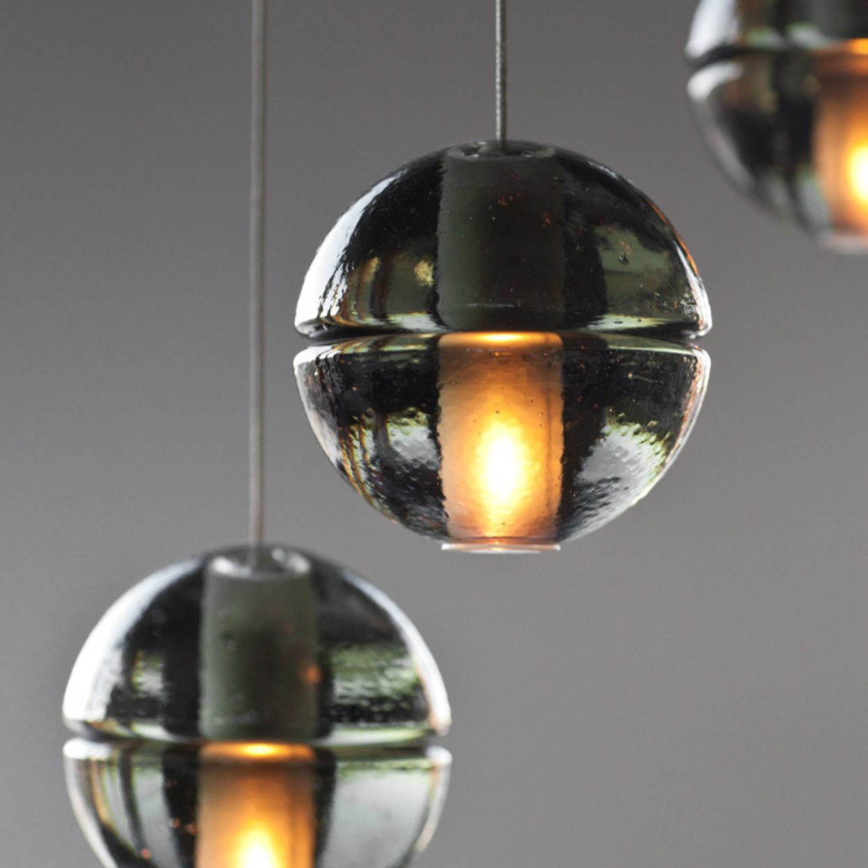 ANKUR GLASS BALL HANGING LIGHT - Ankur Lighting