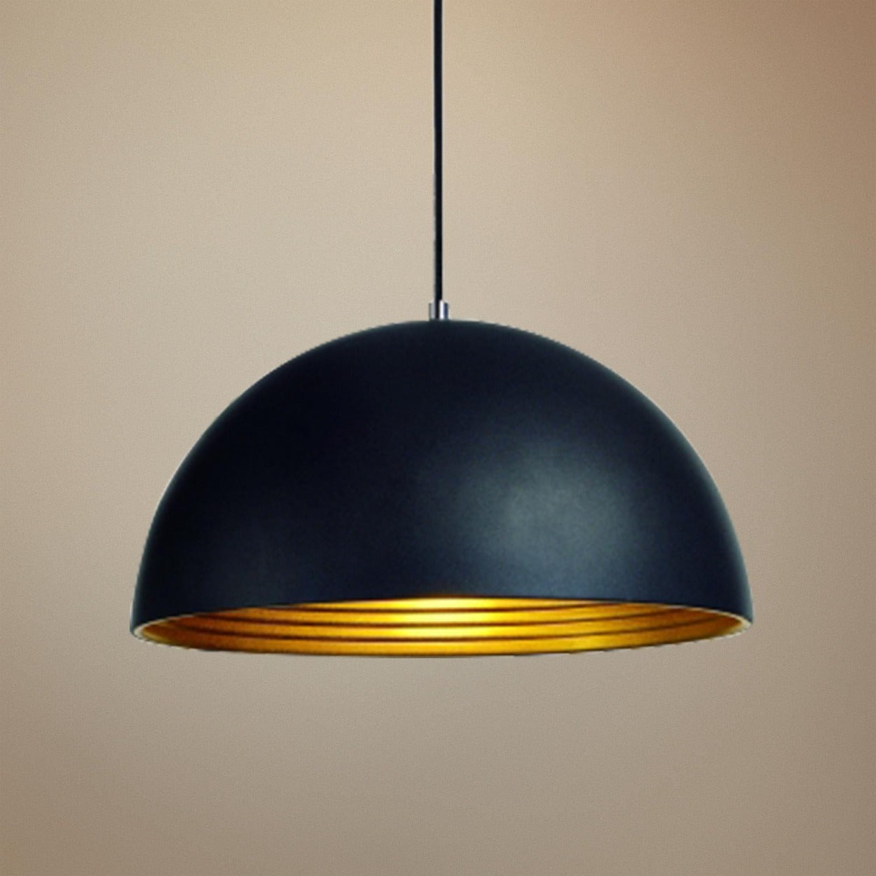 ANKUR HALF DOME METAL PENDANT LIGHT - Ankur Lighting