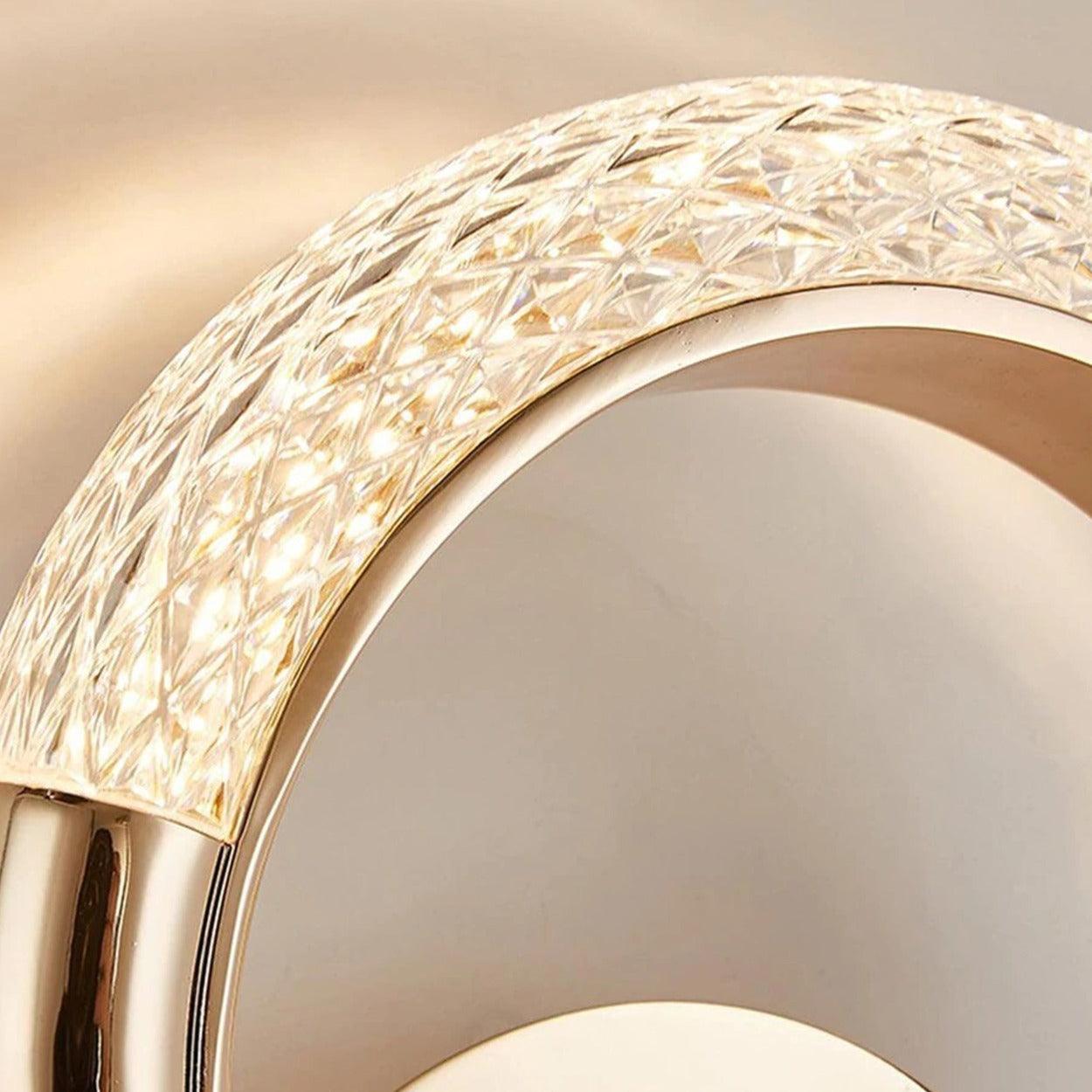 ANKUR HALF MOON RING LED WALL LIGHT - Ankur Lighting