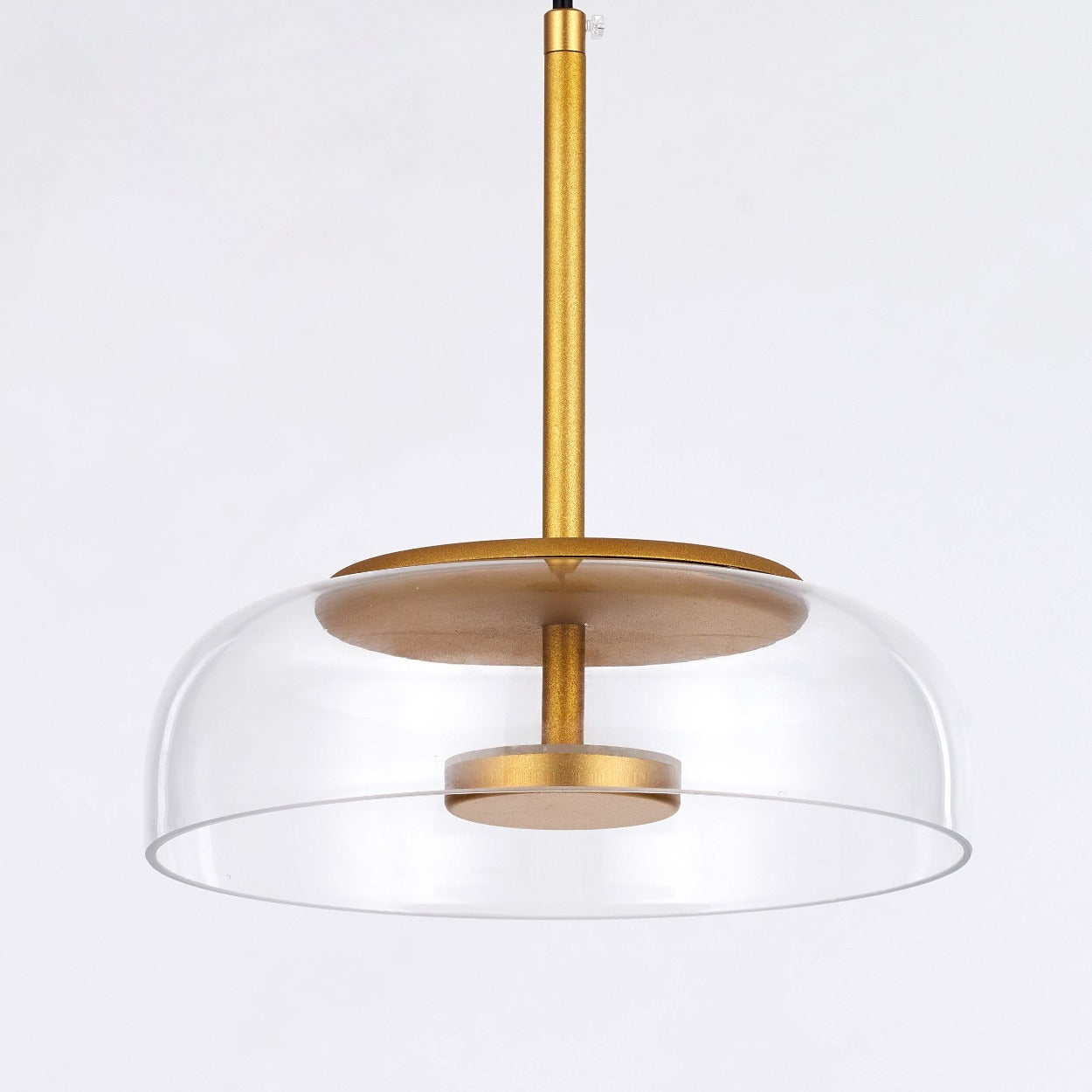 ANKUR HALO WIDE GLASS LED PENDANT LIGHT - Ankur Lighting