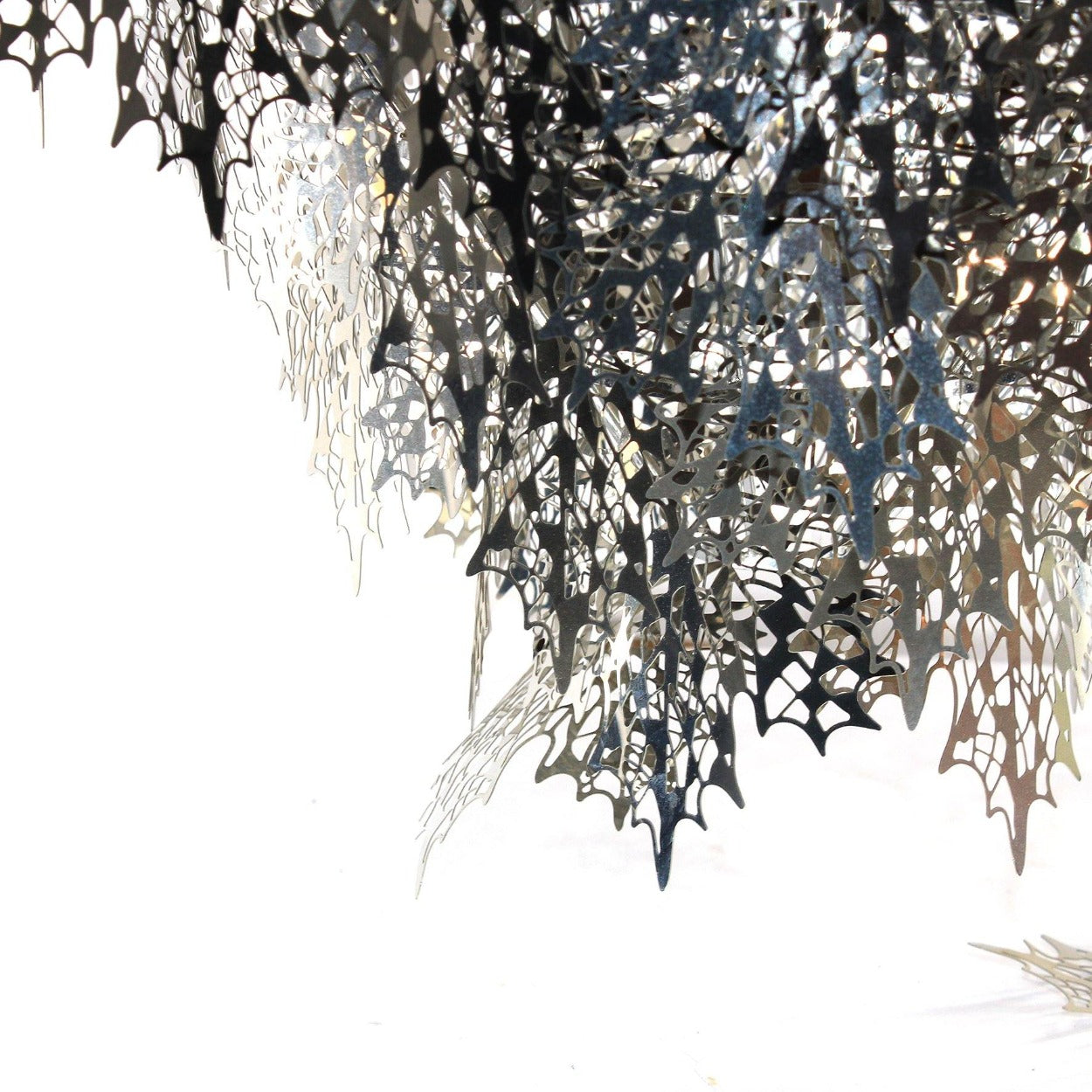 ANKUR LASER CUT METAL MAPLE LEAF CHANDELIER - Ankur Lighting