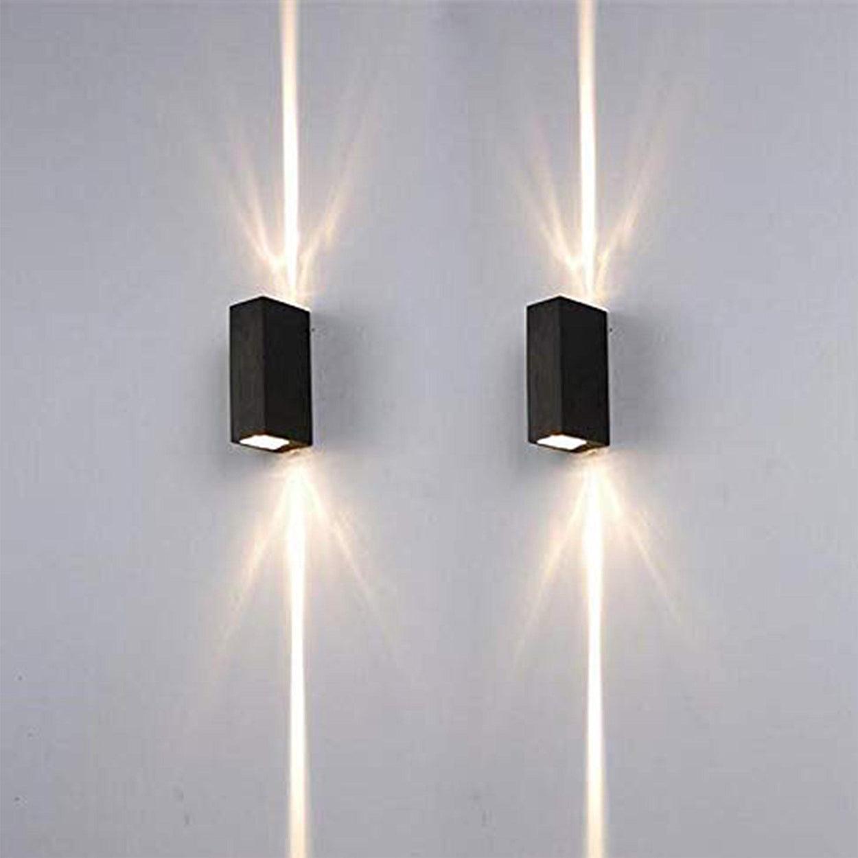 ANKUR LENSO 2-WAY NARROW BEAM OUTDOOR RATED LED WALL LIGHT - Ankur Lighting