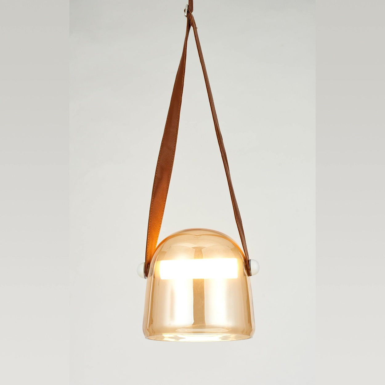 ANKUR LISA NORDIC GLASS VASE LED PENDANT LIGHT - Ankur Lighting