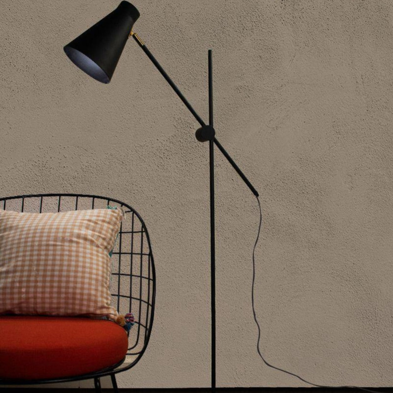ANKUR MAGNUM METAL FLOOR LAMP - Ankur Lighting