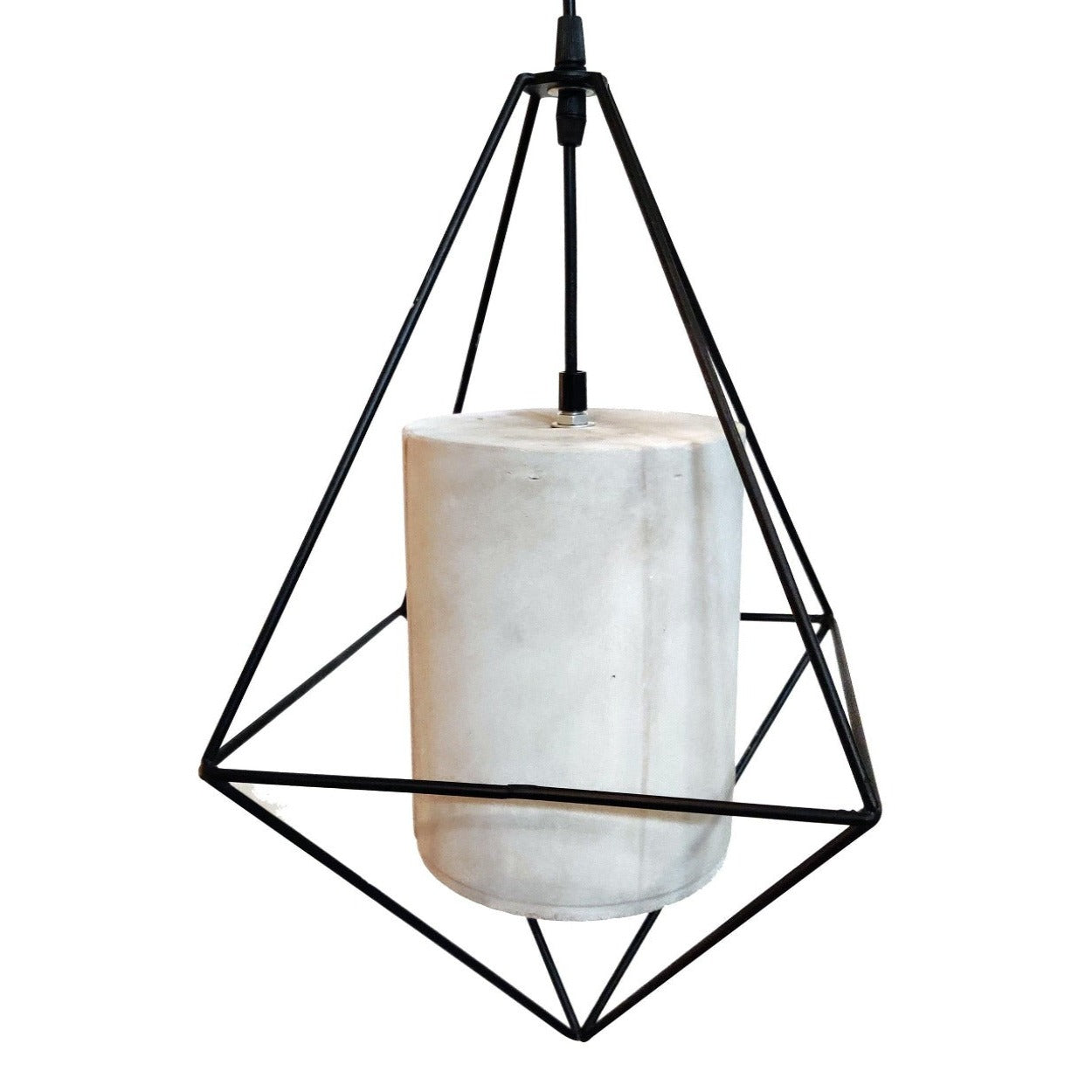 ANKUR METAL CAGE CONCRETE HANGING - Ankur Lighting