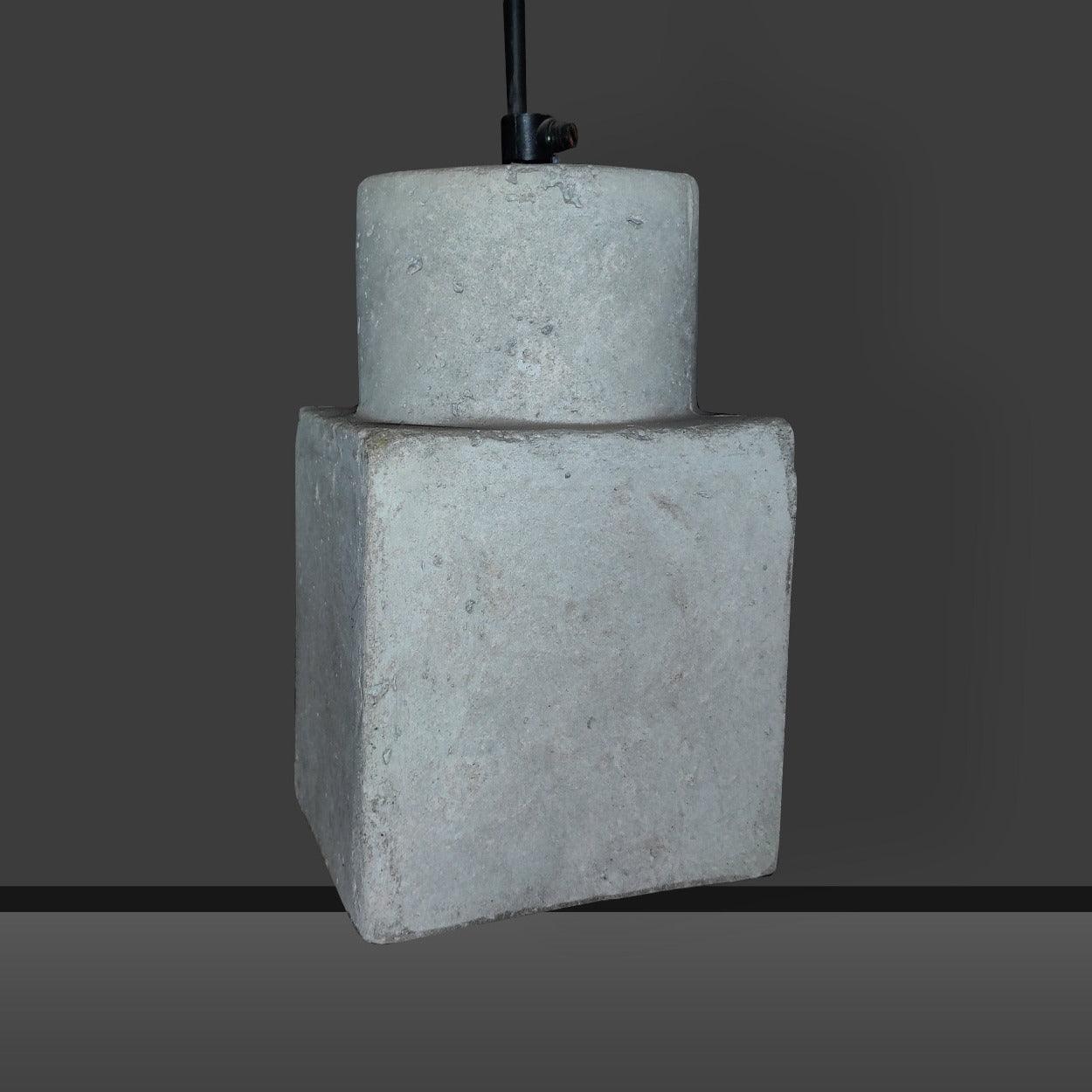 ANKUR MINI CUBE CONCRETE HANGING - Ankur Lighting