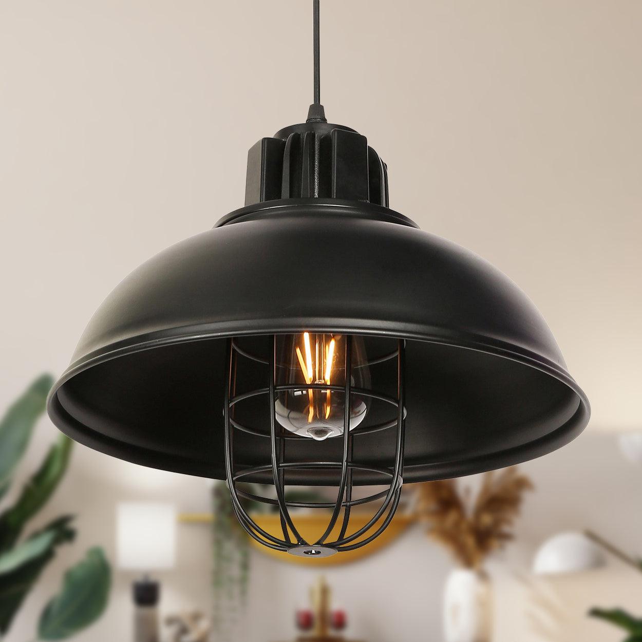 ANKUR MINI DOME WITH CAGE HANGING LIGHT - Ankur Lighting