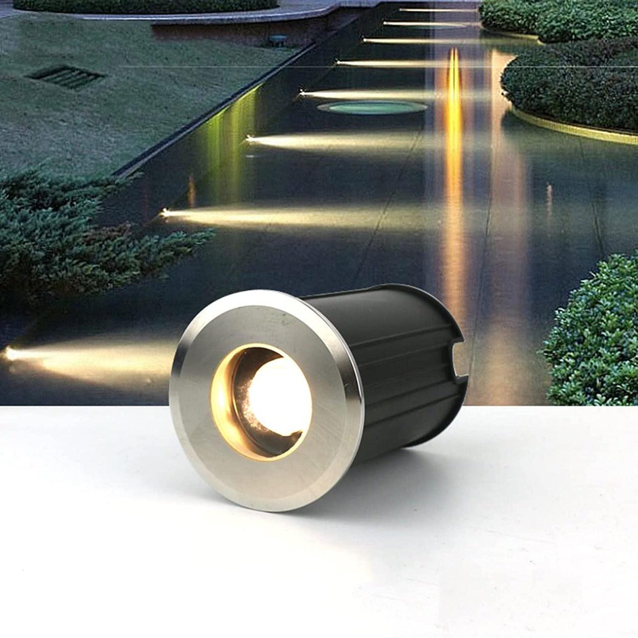 ANKUR MINI LOTUS 3W OUTDOOR IN-GROUND BURIAL LED LIGHT - Ankur Lighting