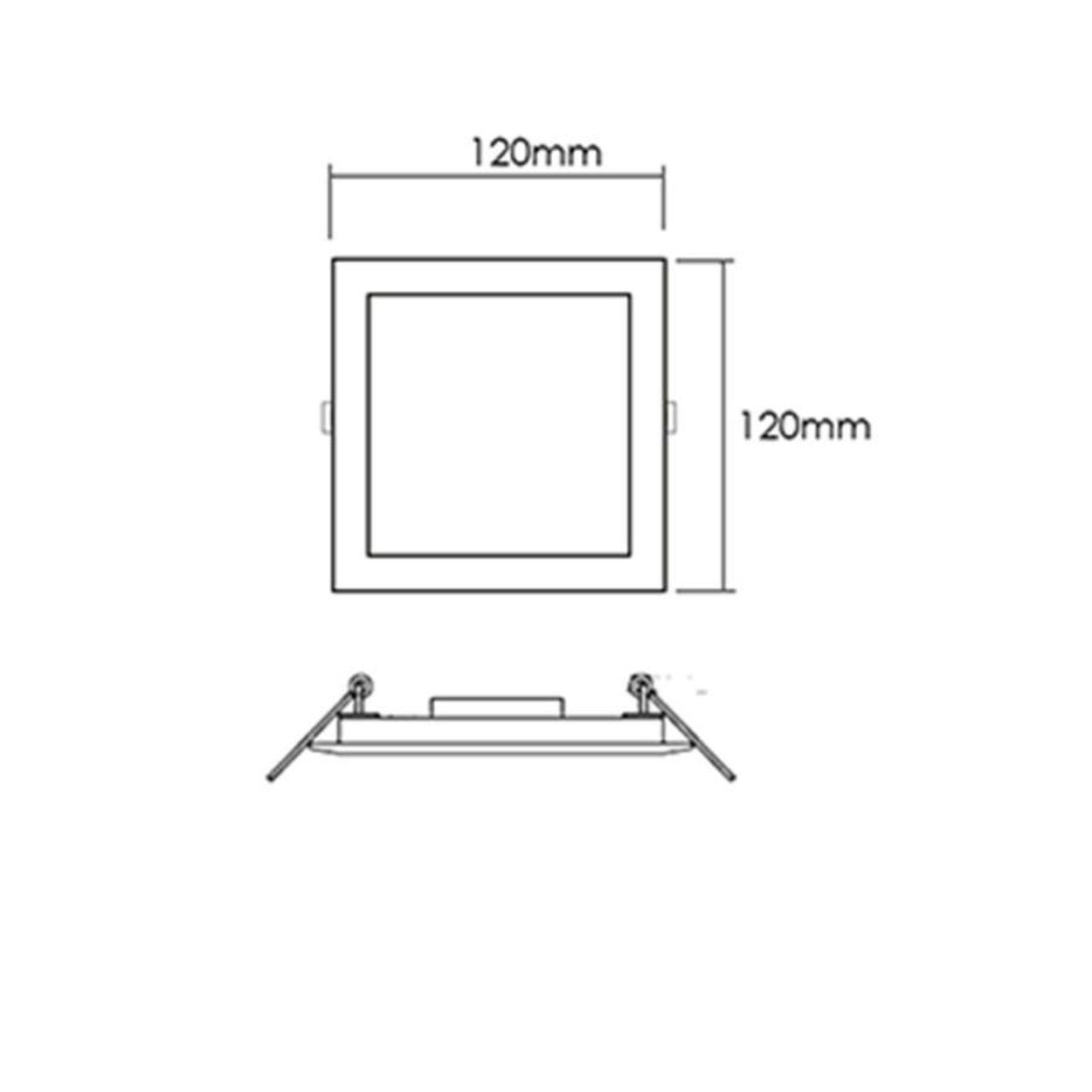 ANKUR MINI REXX SQUARE 9W LED PANEL LIGHT - Ankur Lighting