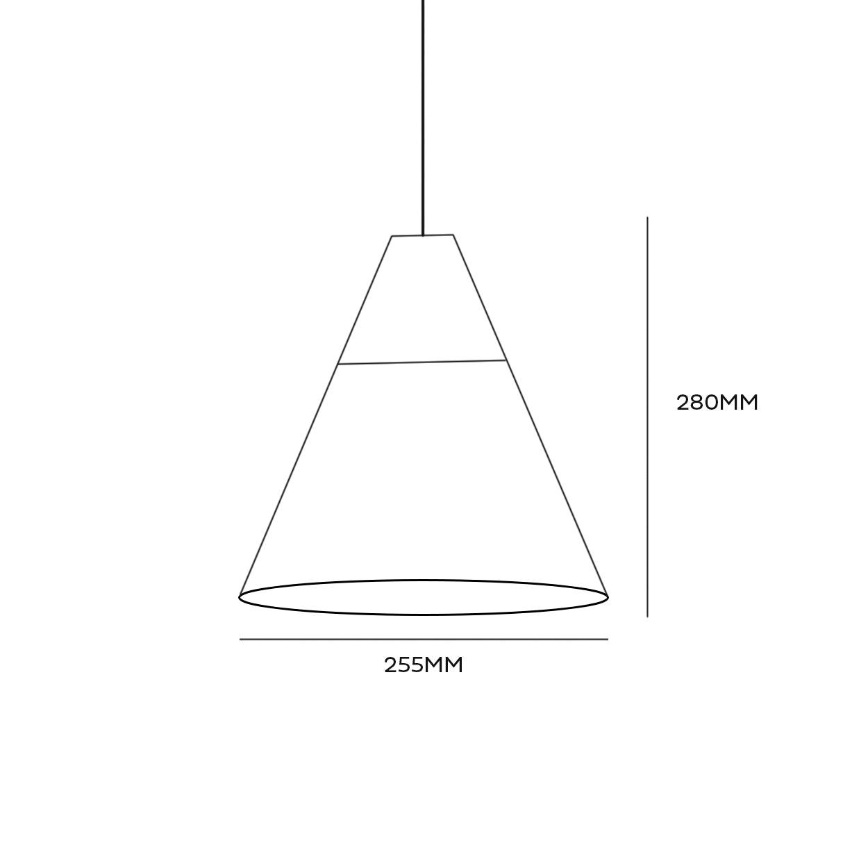 ANKUR MODERN NORDIC CONE WITH NATURAL WOOD PENDANT LIGHTS - Ankur Lighting