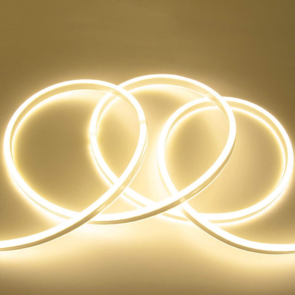 ANKUR NEON SILICON OUTDOOR IP65 RATED LED STRIP LIGHT (5 Meter Roll) - Ankur Lighting