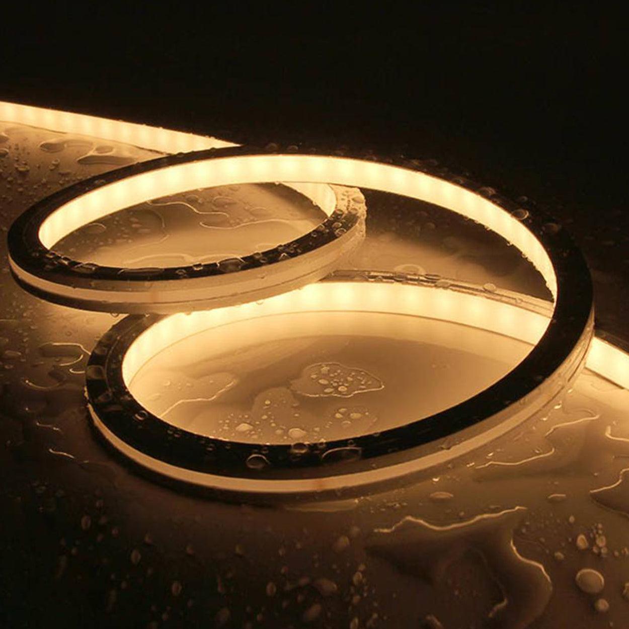 ANKUR NEON SILICON OUTDOOR IP65 RATED LED STRIP LIGHT (5 Meter Roll) - Ankur Lighting