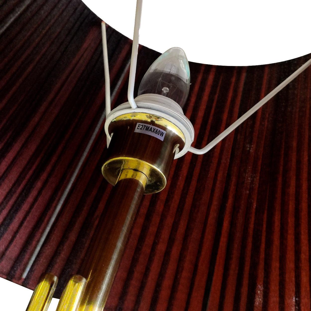 ANKUR ORGAN CONTEMPORARY FLOOR LAMP GOLD FINISH - Ankur Lighting