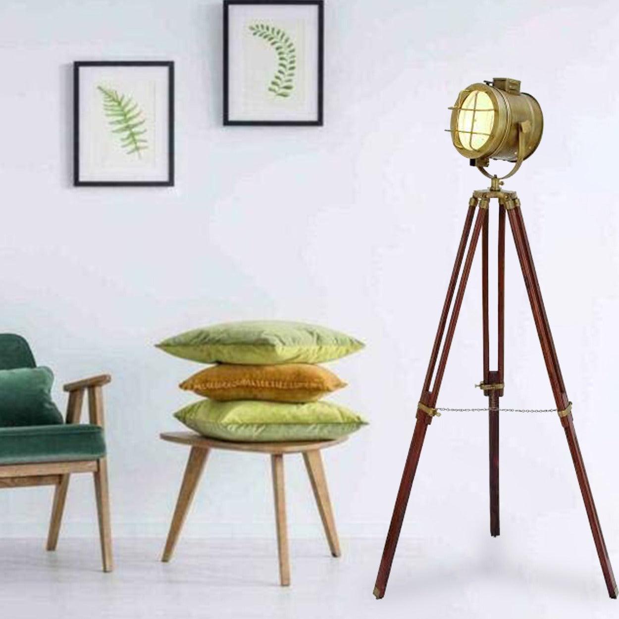 ANKUR RETRO TRIPOD FLOOR LAMP - Ankur Lighting