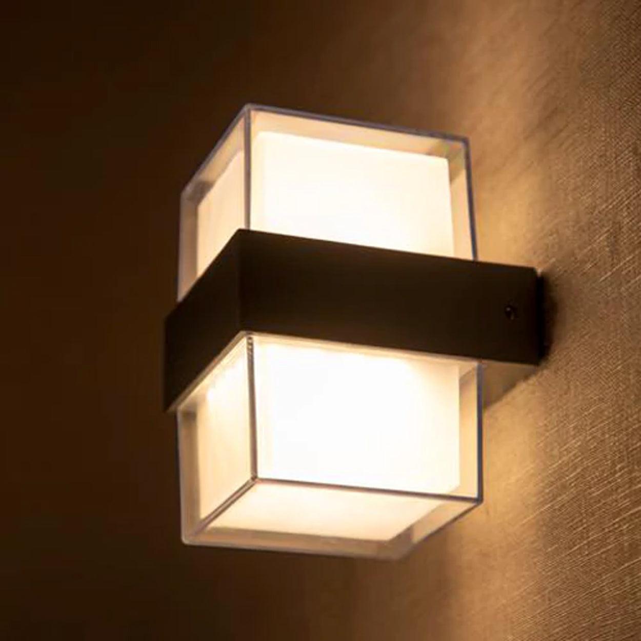 ANKUR SABLE UP/DOWN INDOOR/OUTDOOR ACRYLIC WALL LIGHT - Ankur Lighting