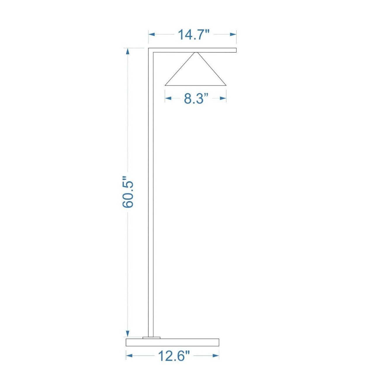 ANKUR SLOF CAPTAIN FLINT FLOOR LAMP - Ankur Lighting