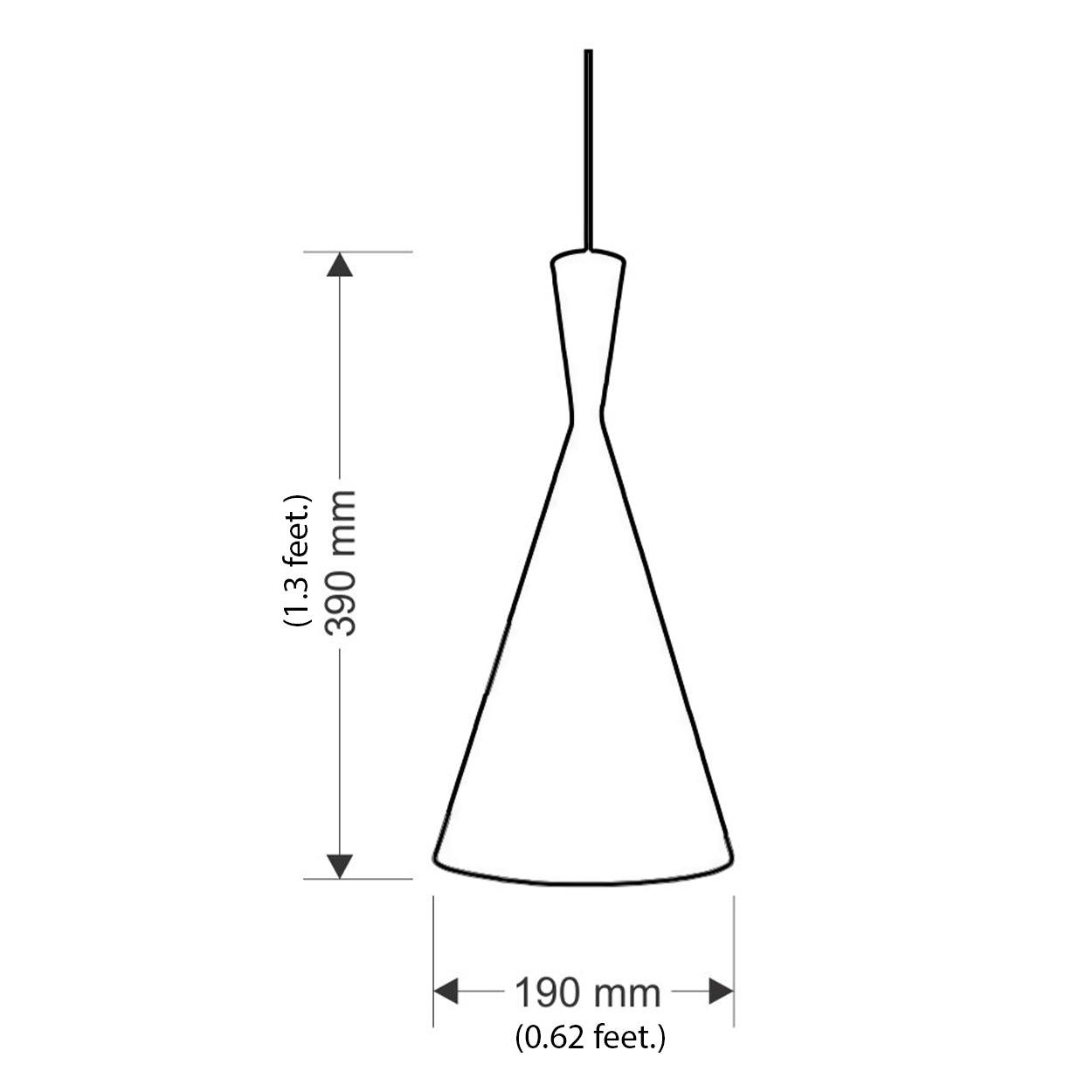 ANKUR TOM DIXON CONE PENDANT LIGHT - Ankur Lighting