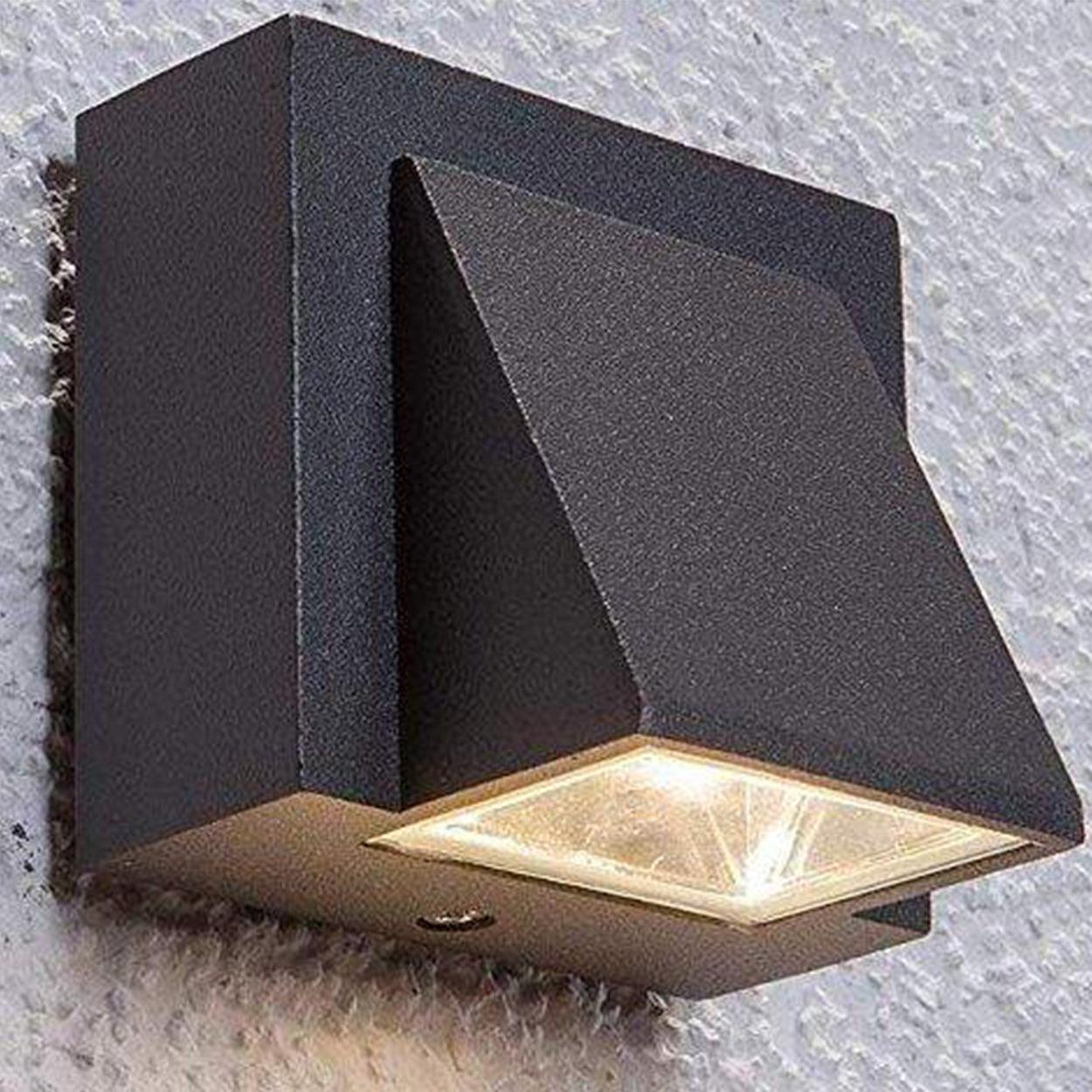 ANKUR VEE ONE-WAY OUTDOOR WATERPROOF IP RATED LED WALL LIGHT - Ankur Lighting