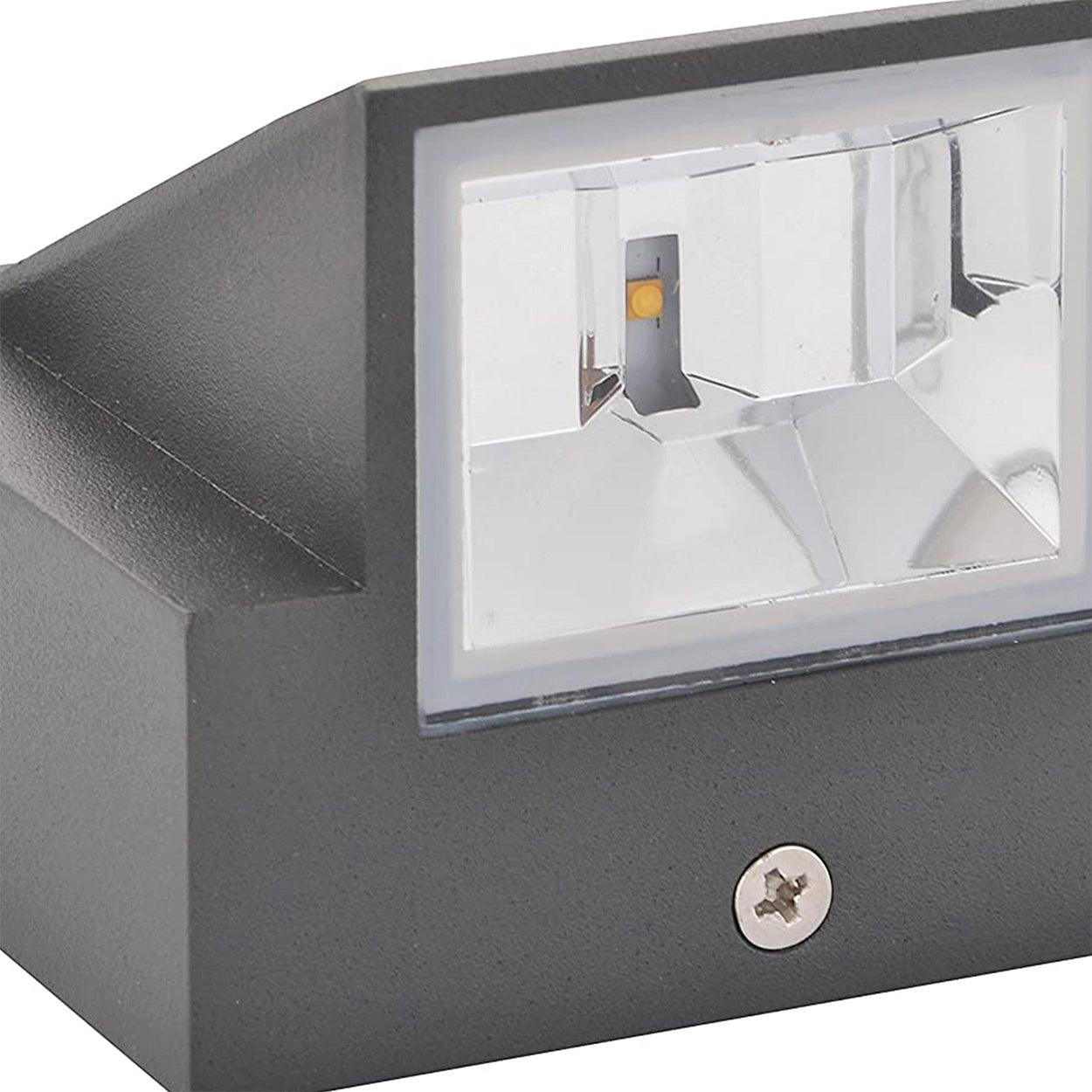 ANKUR VEE ONE-WAY OUTDOOR WATERPROOF IP RATED LED WALL LIGHT - Ankur Lighting