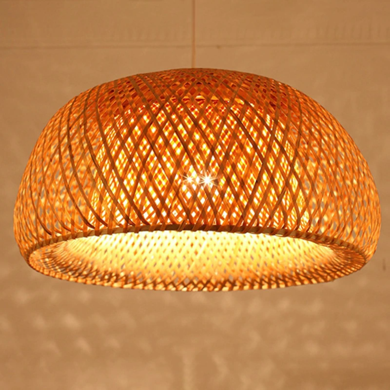 ANKUR ZANE CANE MESH PENDANT LIGHT - Ankur Lighting