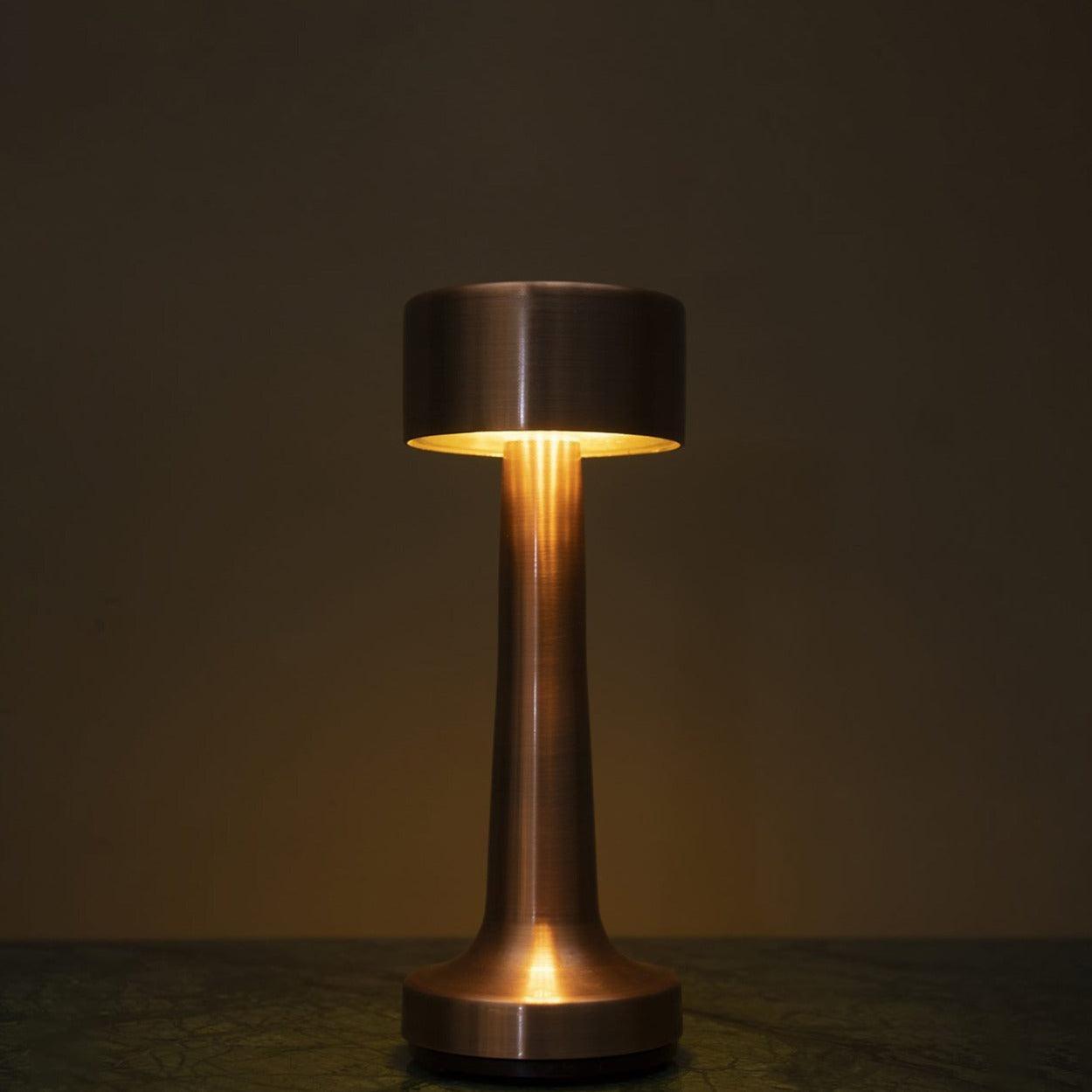 DUMBELL RECHARGABLE TOUCH CONTROL WIRELESS BAR TABLE LAMP - Ankur Lighting