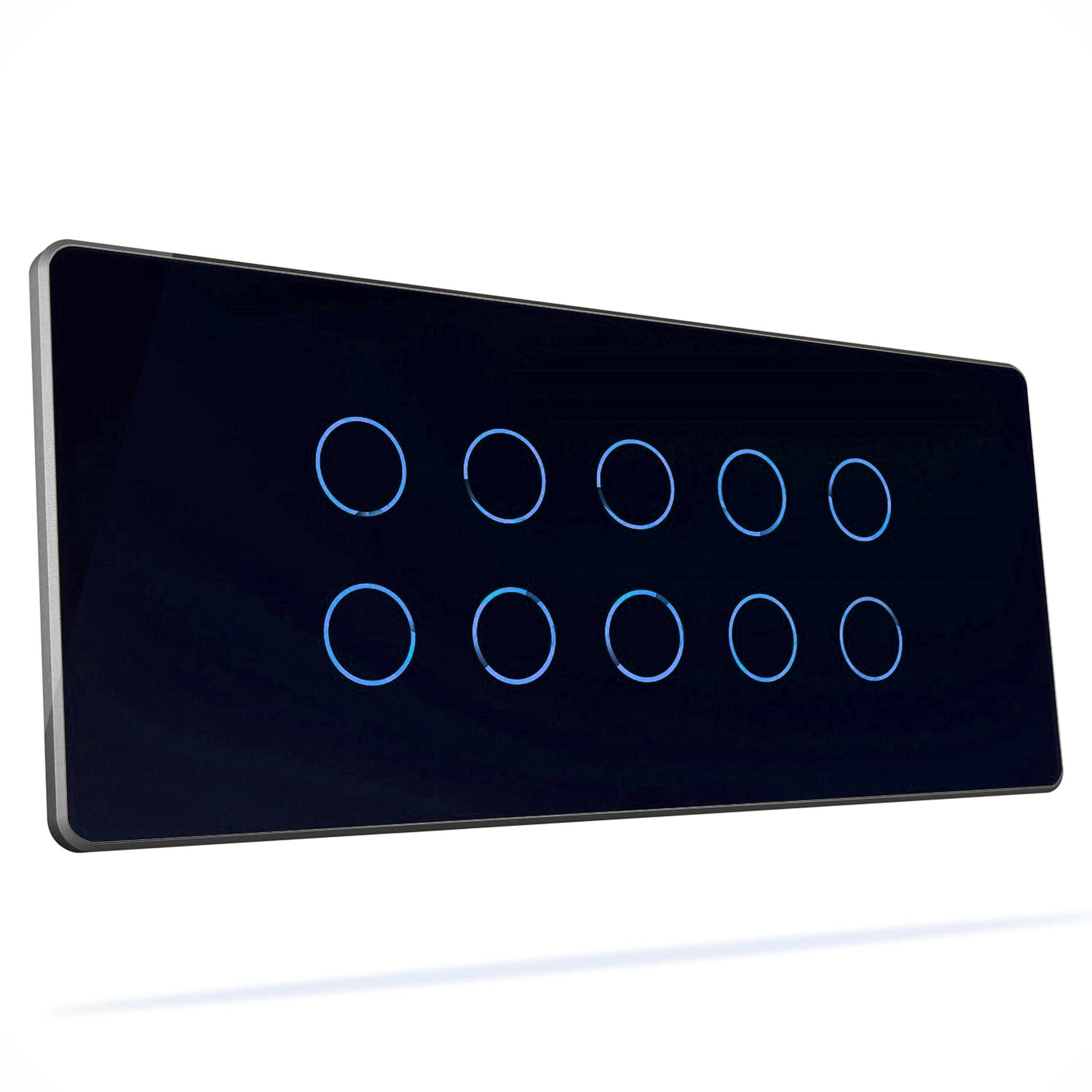 HOGAR SMART TEN TOUCH SWITCH PANLES WITH BUILT-IN AUTOMATION - Ankur Lighting