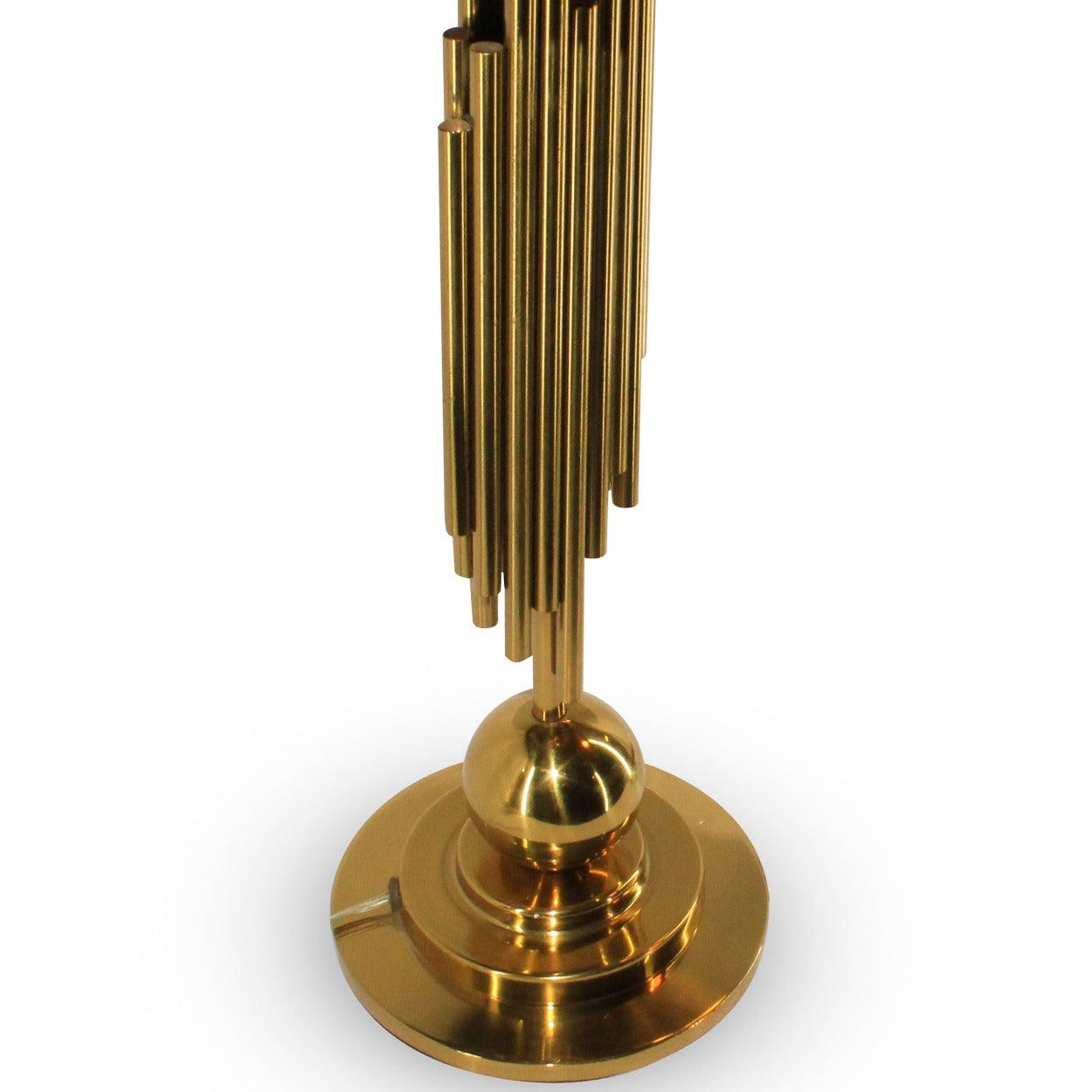 ORGAN CONTEMPORARY TABLE LAMP GOLD FINISH - Ankur Lighting