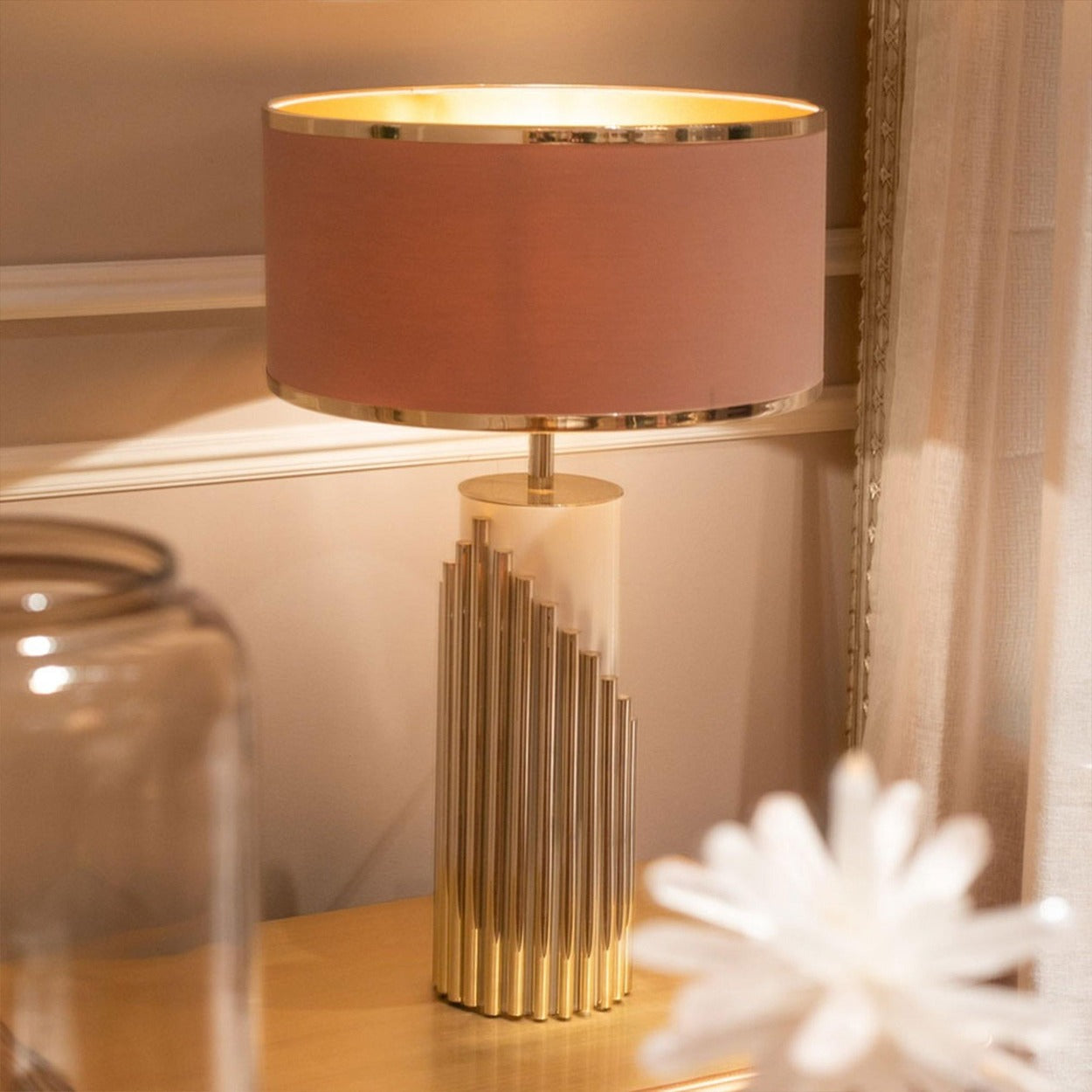 ORGAN METAL CONTEMPORARY TABLE LAMP - Ankur Lighting